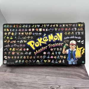Hasbro Pokemon Master Trainer Game 1999 Edition *Box Only* Empty Replacement
